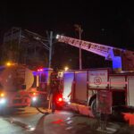 Atienden bomberos incendio en parque recreativo “Las Anitas”; no hubo personas lesionadas