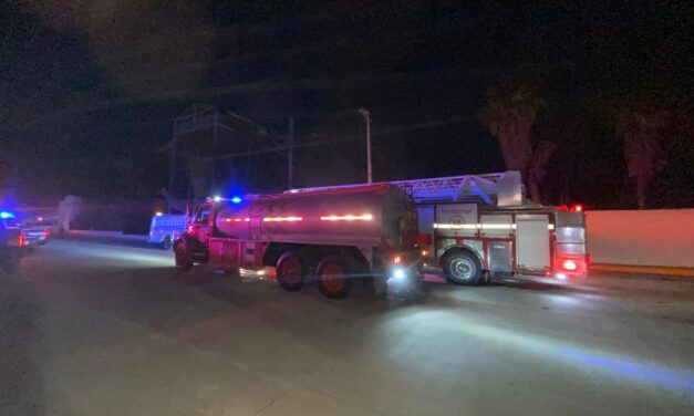 Atienden bomberos incendio en parque recreativo “Las Anitas”; no hubo personas lesionadas