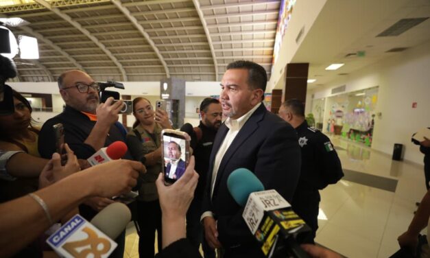 Participa Presidente Pérez Cuéllar en reunión de la Mesa de Seguridad Estatal