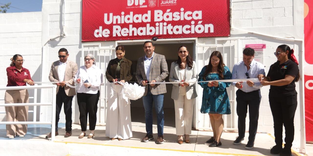 Reinaugura Alcalde la Unidad Básica de Rehabilitación en el Centro Comunitario Olivia Espinosa
