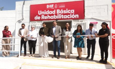 Reinaugura Alcalde la Unidad Básica de Rehabilitación en el Centro Comunitario Olivia Espinosa