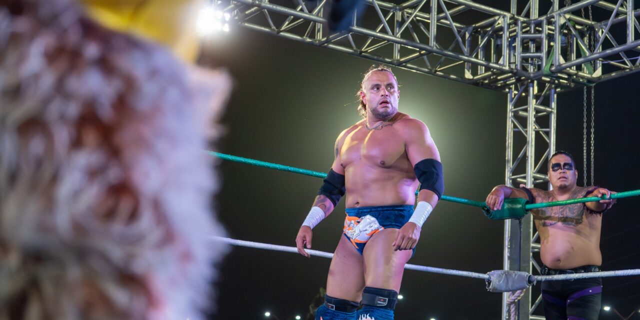 Celebran a los niños con función de lucha libre