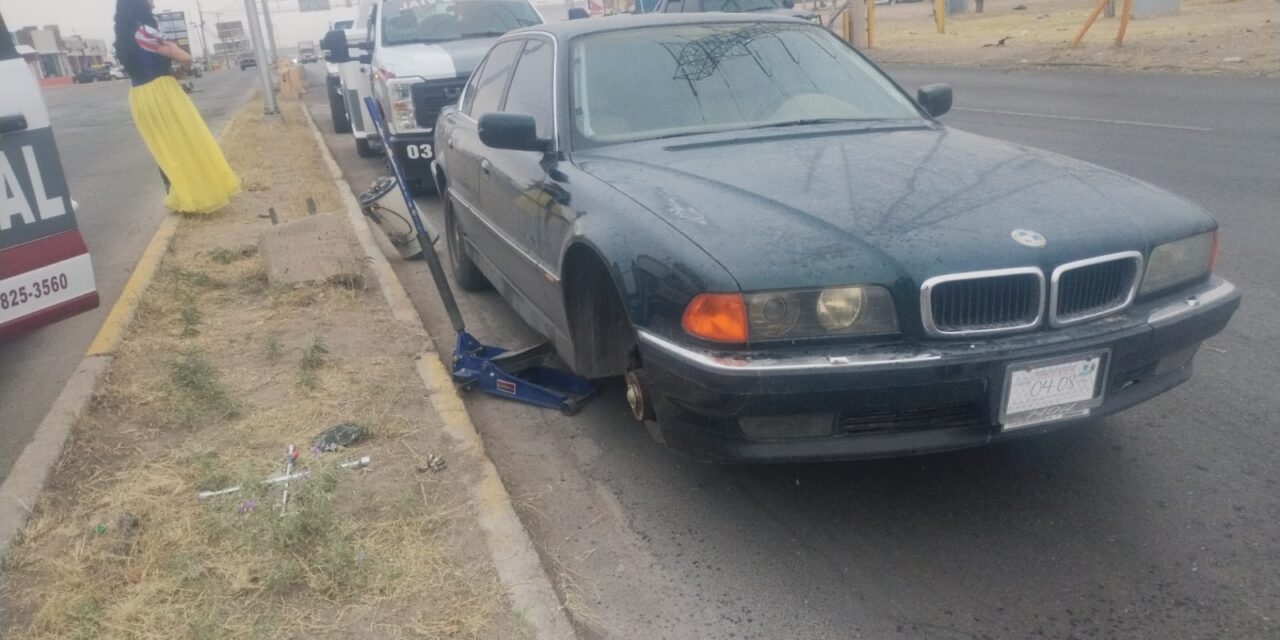 Rescata Auxilio Vial a Blanca Nieves