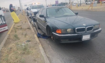 Rescata Auxilio Vial a Blanca Nieves