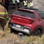 Choque con tren deja una persona lesionada en el Eje Vial Juan Gabriel