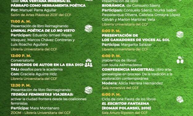 Invita UACJ a la Fiesta de los Libros 2026 con actividades culturales para toda la familia