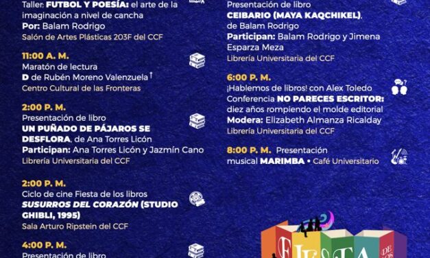 Invita UACJ a la Fiesta de los Libros 2026 con actividades culturales para toda la familia