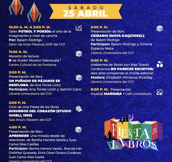 Invita UACJ a la Fiesta de los Libros 2026 con actividades culturales para toda la familia