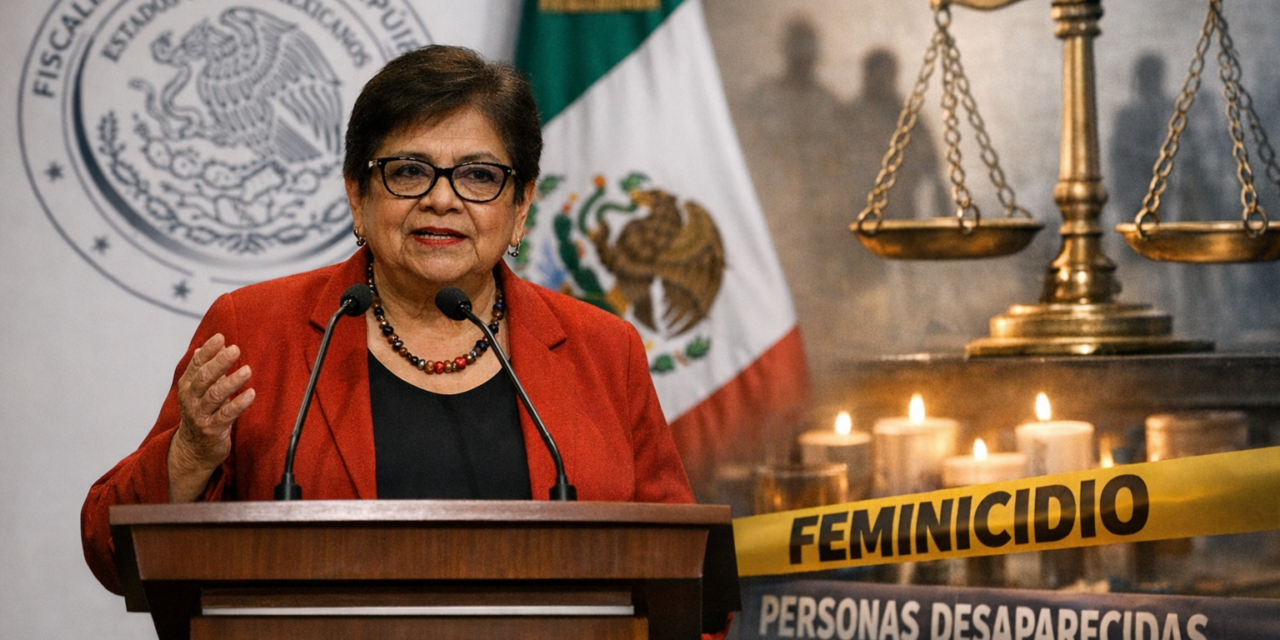 “Nunca más una fiscalía opaca”: FGR se compromete a combatir feminicidios y desapariciones