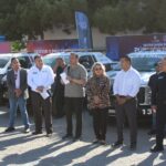 Entrega Presidente Municipal 15 unidades nuevas de Auxilio vial
