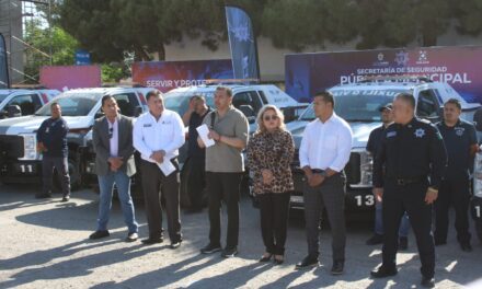 Entrega Presidente Municipal 15 unidades nuevas de Auxilio vial