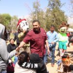Convive alcalde con familias juarenses en el tradicional Domingo de Pascua en El Chamizal