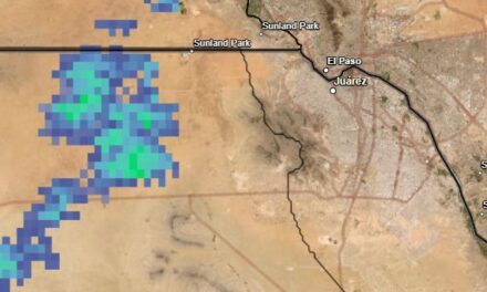 Probabilidad de lluvias ligeras esta tarde en Ciudad Juárez: autoridades piden mantenerse informados