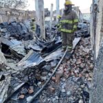 Incendio en predio de la colonia Santa Rosa deja pérdidas materiales y muerte de animales de granja