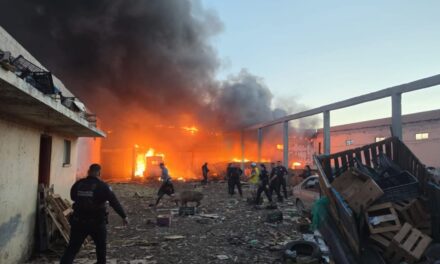 Policías Municipales participan en rescate de animales durante incendio de vivienda en la colonia Santa Rosa
