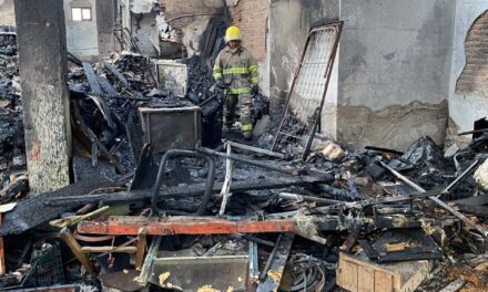 Confirman incendio intencional en la colonia Santa Rosa; responsable sería trabajador del predio