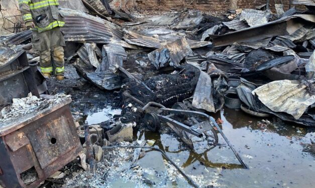 Confirman incendio intencional en la colonia Santa Rosa; responsable sería trabajador del predio