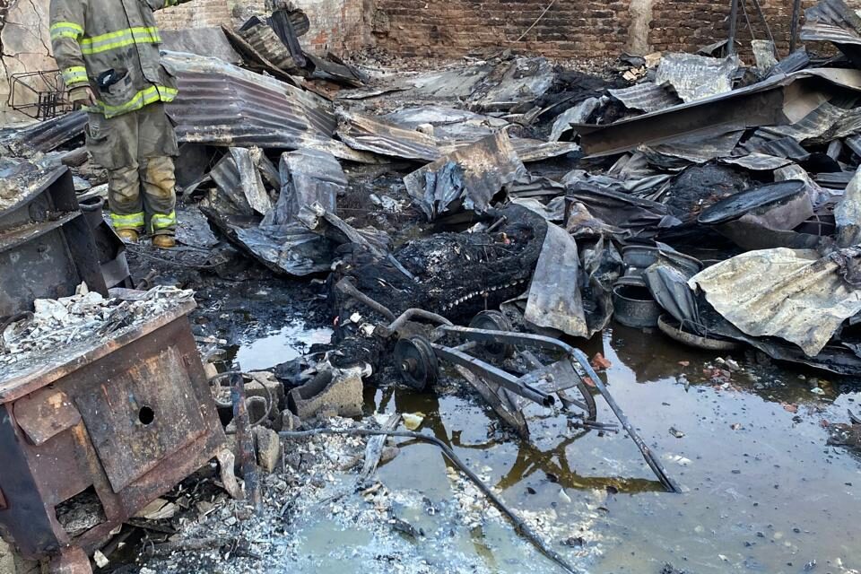 Confirman incendio intencional en la colonia Santa Rosa; responsable sería trabajador del predio