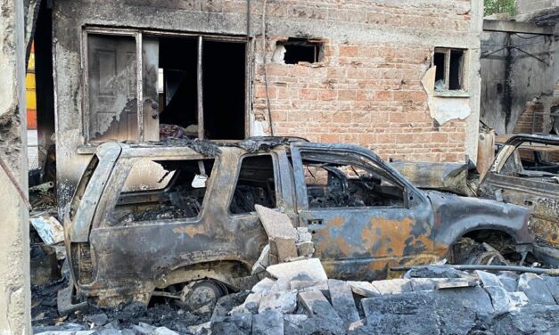 Confirman incendio intencional en la colonia Santa Rosa; responsable sería trabajador del predio