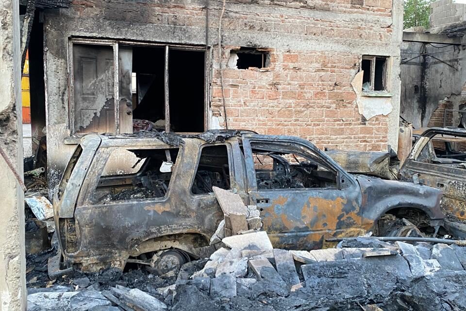 Confirman incendio intencional en la colonia Santa Rosa; responsable sería trabajador del predio