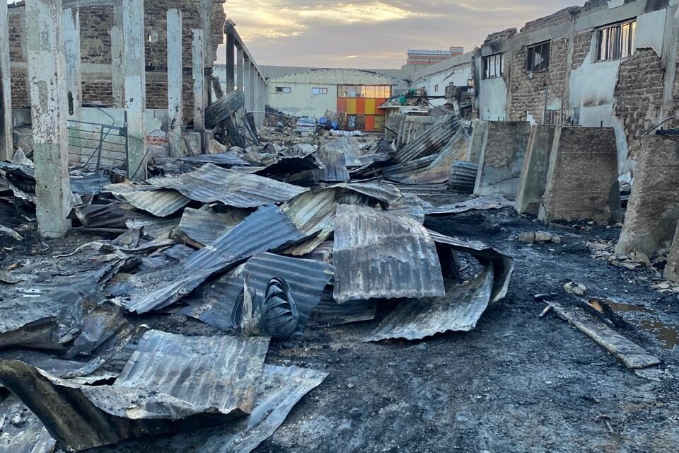 Confirman incendio intencional en la colonia Santa Rosa; responsable sería trabajador del predio