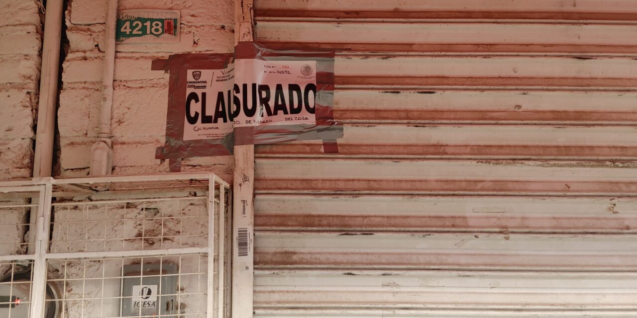 Realiza Gobernación Estatal 202 inspecciones y clausura 9 establecimientos durante la última semana