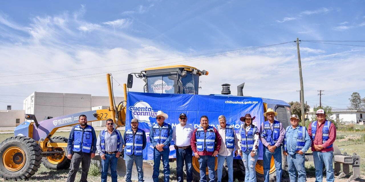 Rehabilita Estado 70 kilómetros de caminos rurales en Guadalupe