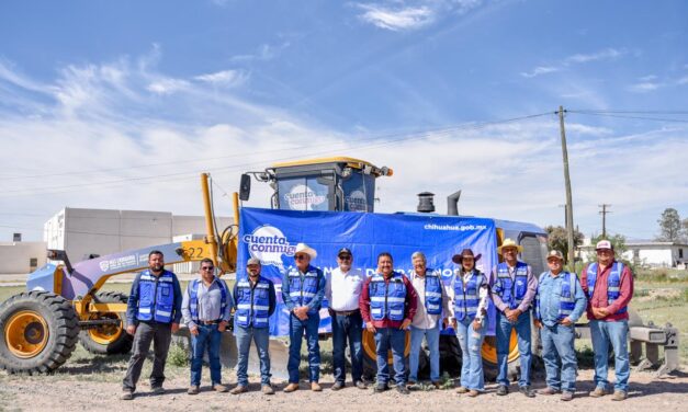 Rehabilita Estado 70 kilómetros de caminos rurales en Guadalupe