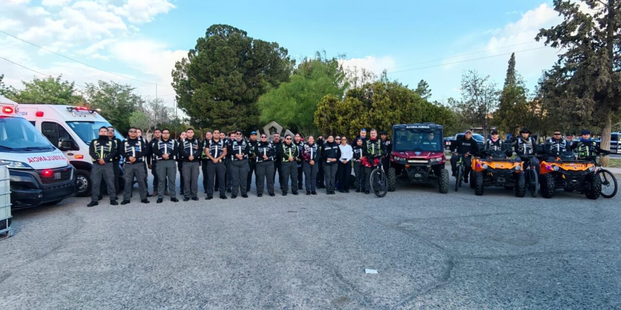 Despliegan fuerte operativo de vigilancia en Juárez por Domingo de Pascua