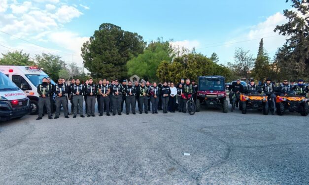 Despliegan fuerte operativo de vigilancia en Juárez por Domingo de Pascua