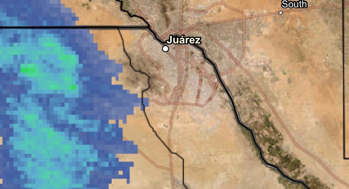 Aumenta probabilidad de lluvias en la región durante esta tarde