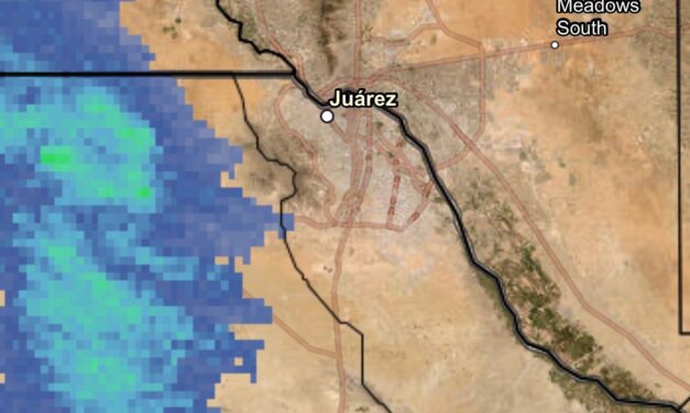 Aumenta probabilidad de lluvias en la región durante esta tarde