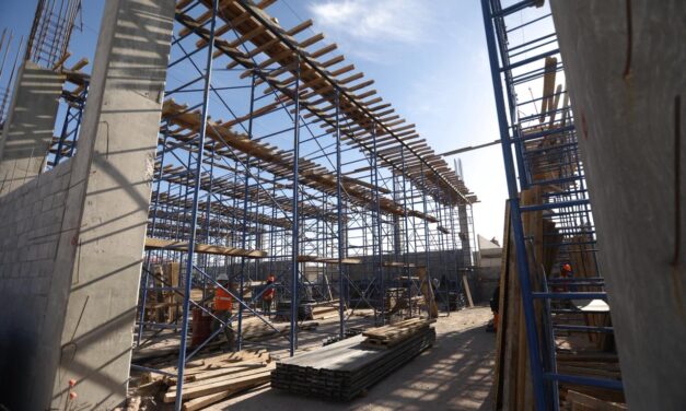 Visita el Presidente Pérez Cuéllar obra del Parque de Policías Club Guardianes Juárez