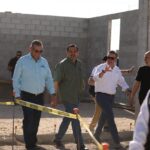 Visita el Presidente Pérez Cuéllar obra del Parque de Policías Club Guardianes Juárez