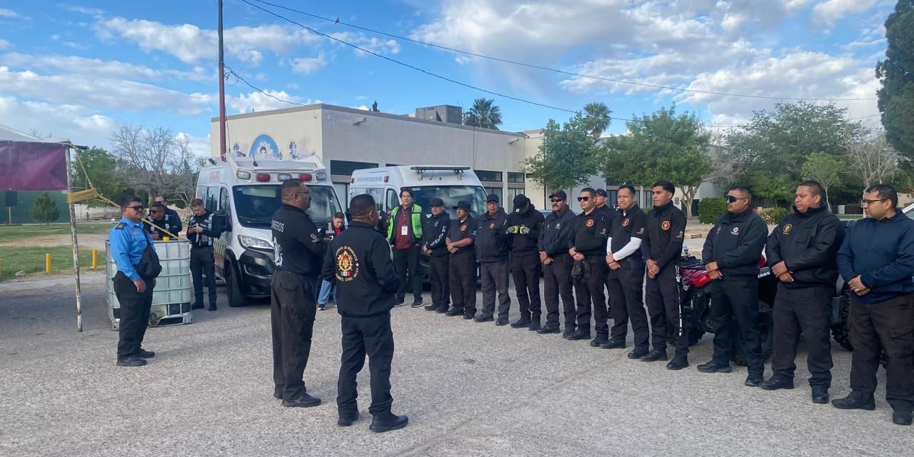 Despliegan fuerte operativo de vigilancia en Juárez por Domingo de Pascua