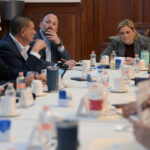 Maru Campos encabeza sesión de la Mesa de Seguridad en Palacio de Gobierno