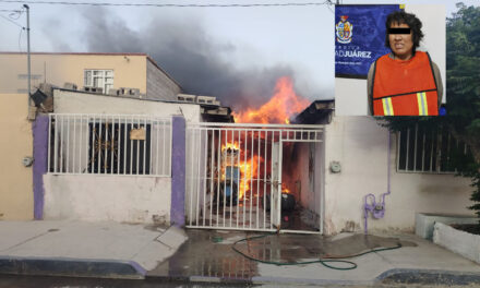 Detienen a mujer por provocar incendio en vivienda de la colonia Torres del PRI