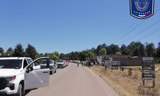Despliega Fiscalía operativo tras agresión armada contra agentes investigadores en Guadalupe y Calvo