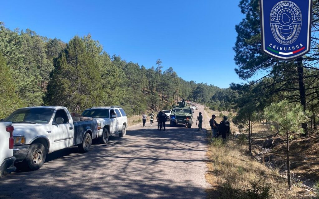 Despliega Fiscalía operativo tras agresión armada contra agentes investigadores en Guadalupe y Calvo