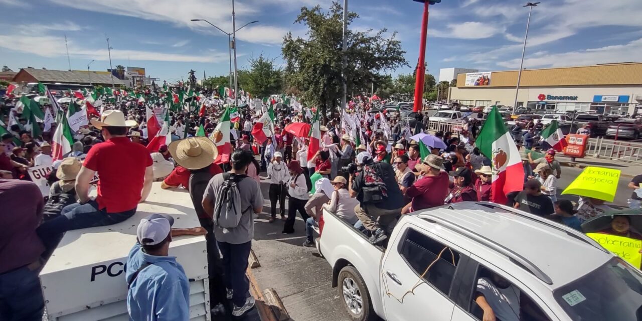 Destaca Cruz Pérez Cuéllar gran respuesta ciudadana en caravana de Morena en Chihuahua