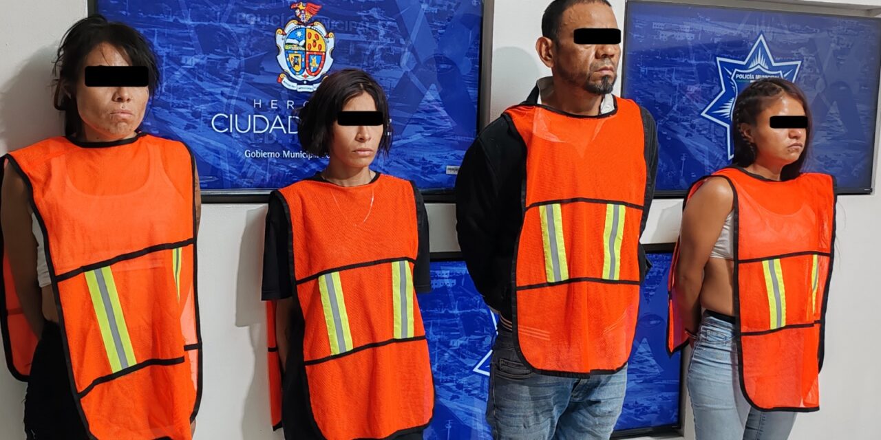Investigan a cuatro detenidos por presunta participación en homicidio en Infonavit Solidaridad