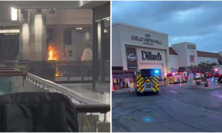 Evacúan Cielo Vista Mall en El Paso por incendio en el nivel superio