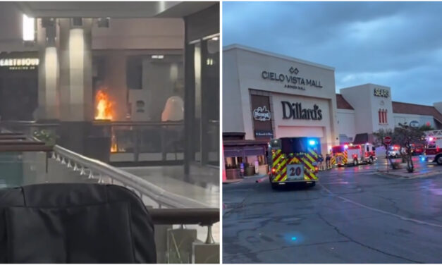 Evacúan Cielo Vista Mall en El Paso por incendio en el nivel superio