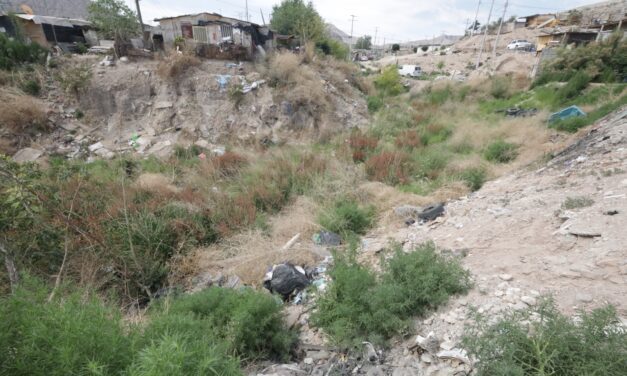 Continúan dependencias municipales limpiando colonias en distintas zonas de Ciudad Juárez
