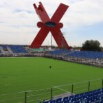 Presentan avances del estadio para el Xokerball Americup 2026 en la Plaza de la Mexicanidad