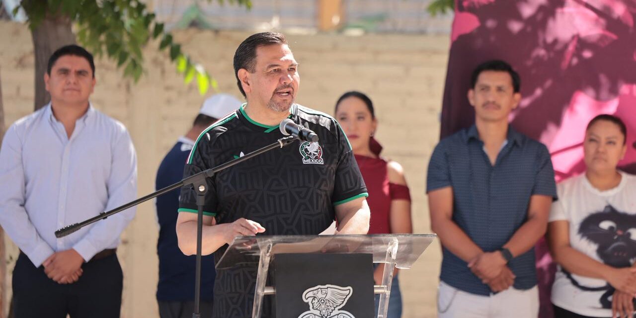 Entrega el Presidente Pérez Cuéllar obras a diversas escuelas de Juárez