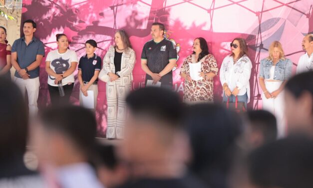 Entrega el Presidente Pérez Cuéllar obras a diversas escuelas de Juárez