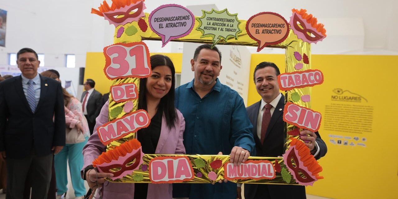 Conmemoran Día Mundial Sin Tabaco y reconocen espacios libres de humo en Ciudad Juárez