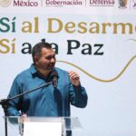 Arranca Presidente Municipal Pérez Cuéllar el programa “Sí al Desarme, Sí a la Paz”