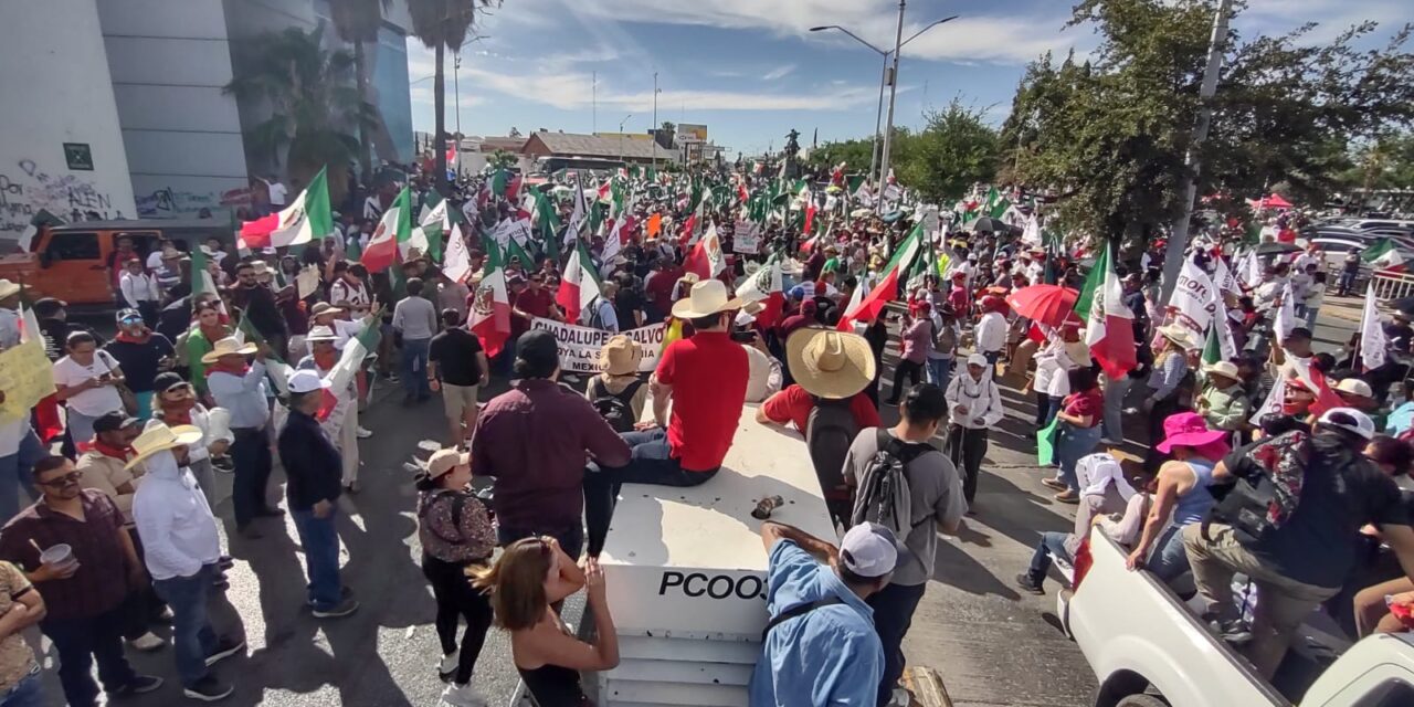 Destaca Cruz Pérez Cuéllar gran respuesta ciudadana en caravana de Morena en Chihuahua